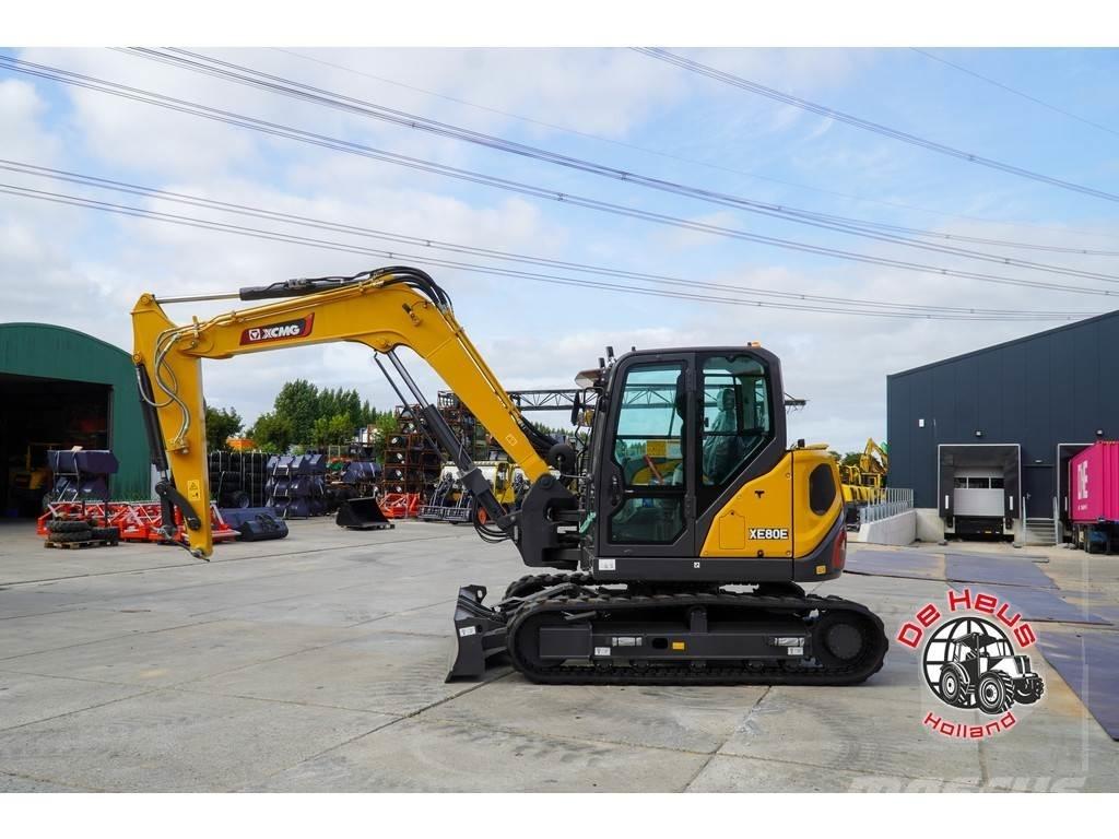 XCMG XE80E stage-V 特殊挖土機/掘鑿機/挖掘機