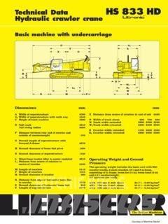 Liebherr HS 833 HD 拖斗 挖土機/掘鑿機/挖掘機