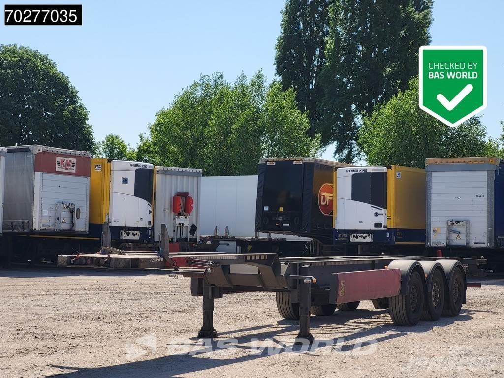 Van Hool 3 axles 貨櫃框架半拖車