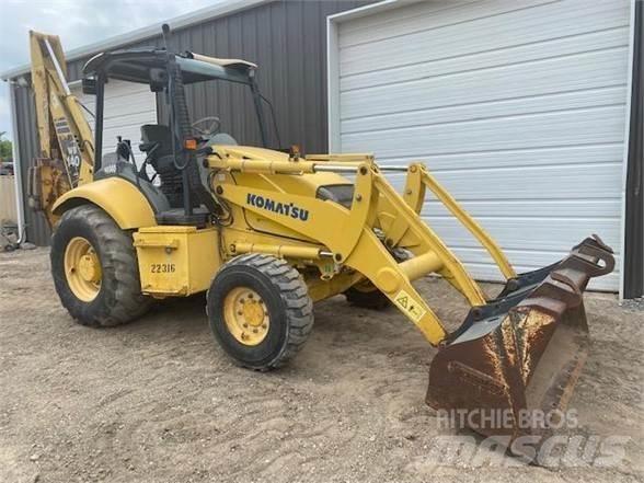 Komatsu WB140 反鏟裝載機