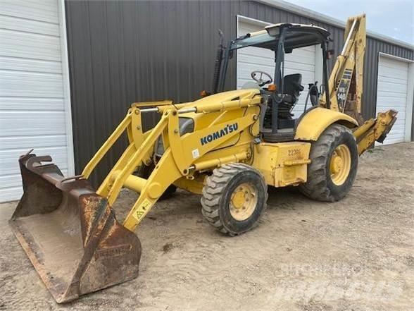 Komatsu WB140 反鏟裝載機