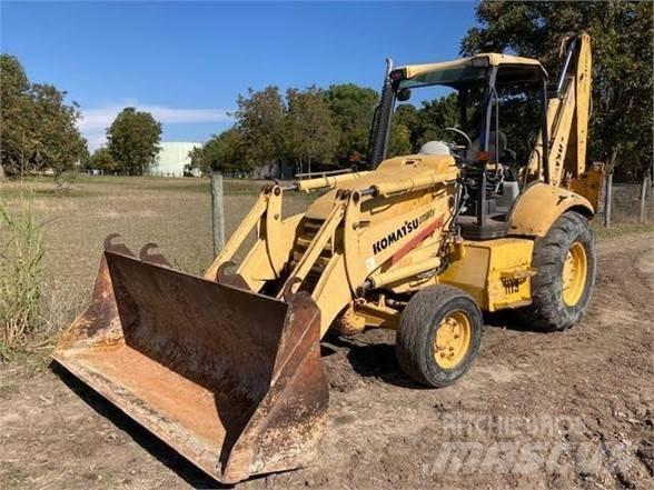 Komatsu WB140 反鏟裝載機