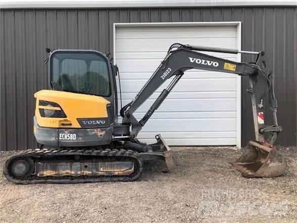 Volvo ECR58D 履帶式 挖土機/掘鑿機/挖掘機
