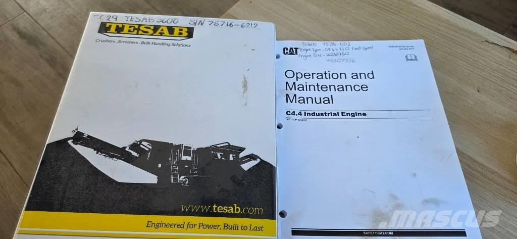 Tesab TS3600 篩分機