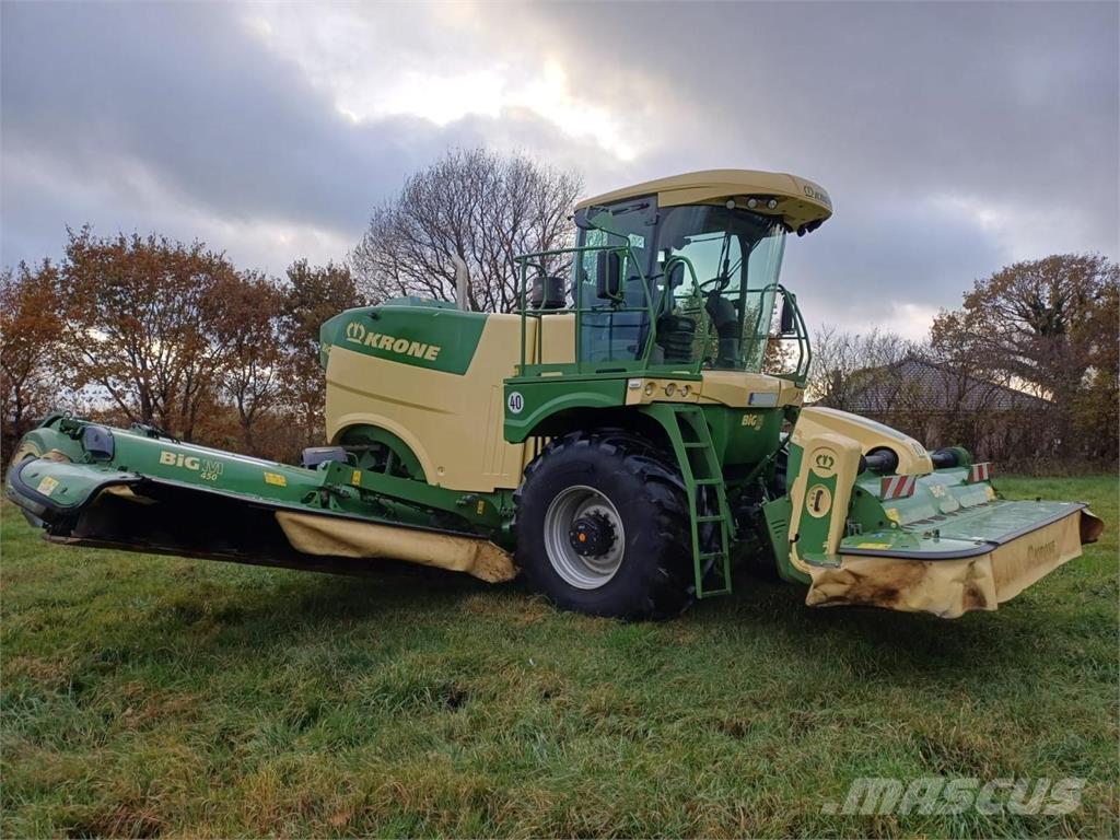 Krone Big M 450 CV 割草劑