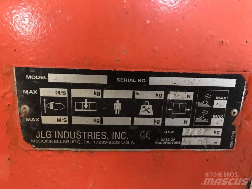 JLG 460 SJ 伸縮臂高空作業車