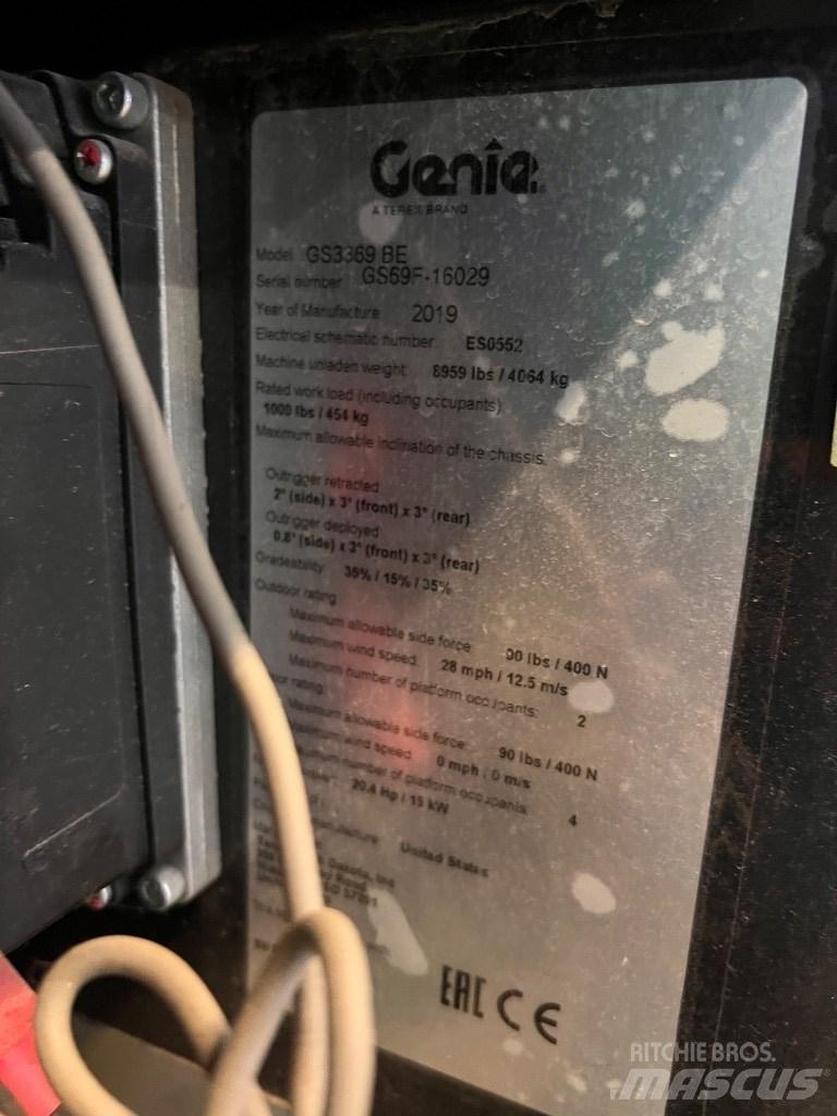 Genie GS 3369 BE 剪式升降機
