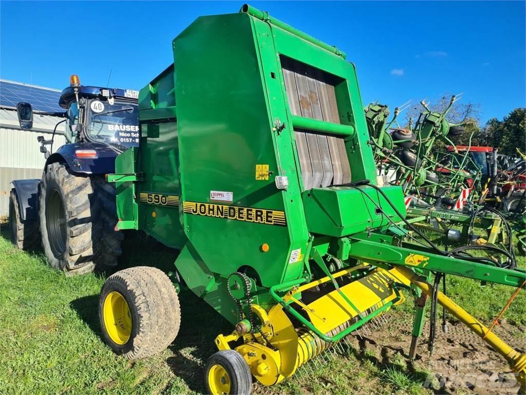 John Deere 590 圓型牧草打包機