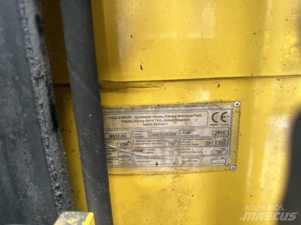 Yale ms12 行走控制式堆積機