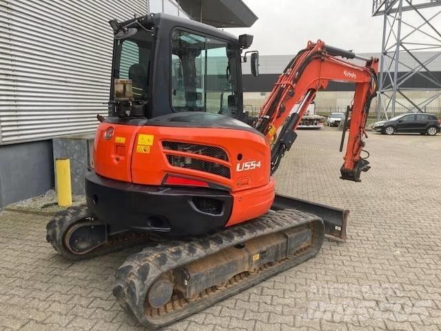 Kubota U 55-4 小型挖土機/掘鑿機<7t(小型挖掘機)