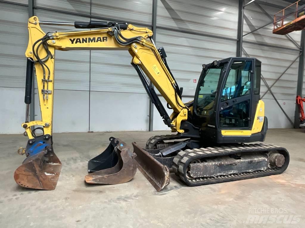 Yanmar SV 100 - 2A - 2PB 中型挖土機/掘鑿機/挖掘機 7t-12t