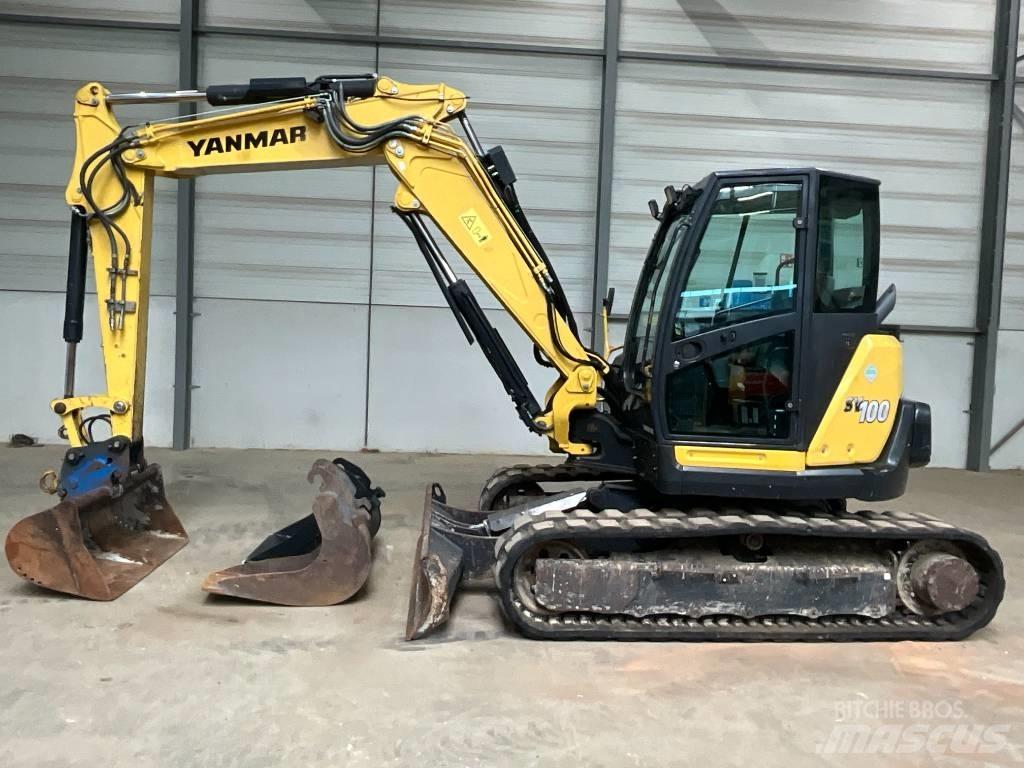 Yanmar SV 100 - 2A - 2PB 中型挖土機/掘鑿機/挖掘機 7t-12t