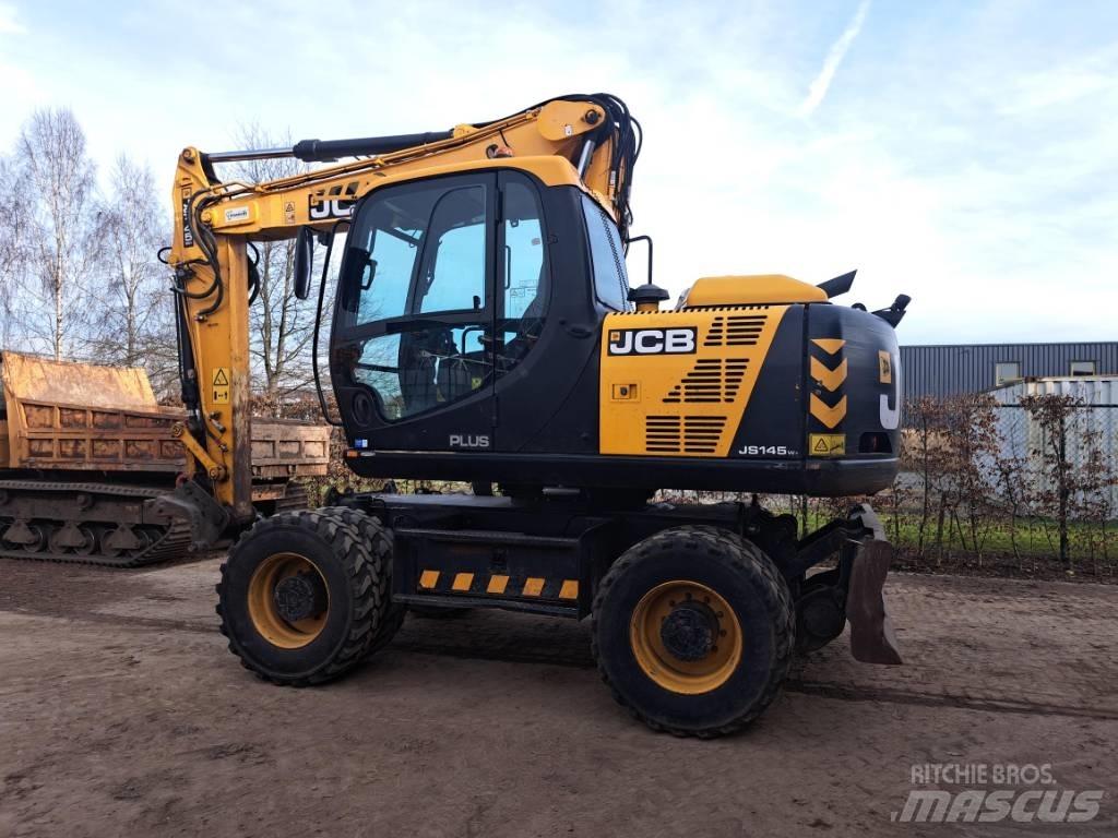 JCB JS 145 W 旋轉式挖土機/掘鑿機/挖掘機