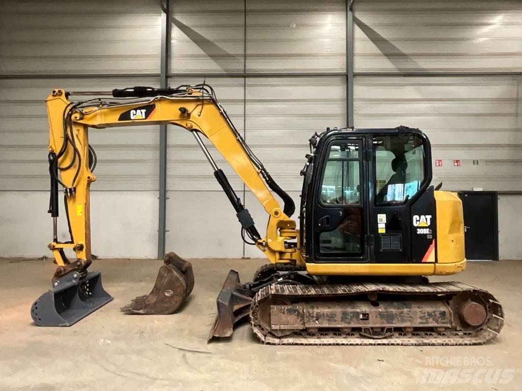 CAT 308 E 2 CR 中型挖土機/掘鑿機/挖掘機 7t-12t