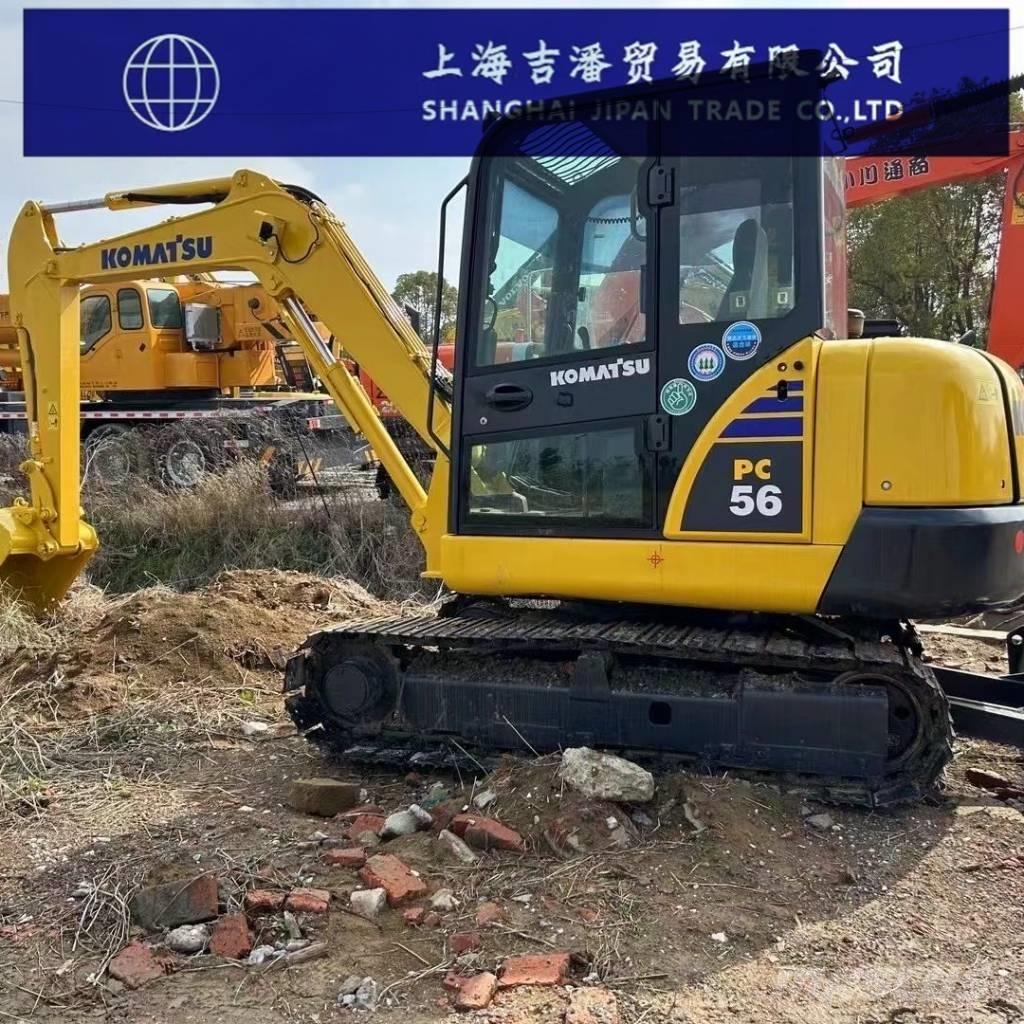 Komatsu PC 56 小型挖土機/掘鑿機<7t(小型挖掘機)