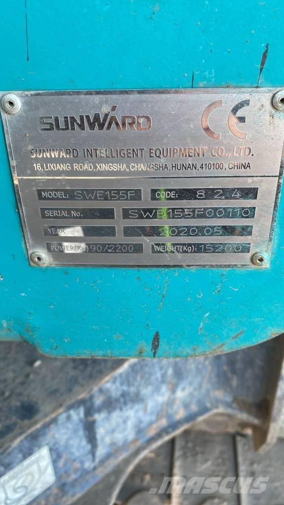 Sunward SWE 155 F 履帶式 挖土機/掘鑿機/挖掘機