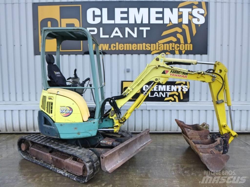 Yanmar Vio25 小型挖土機/掘鑿機<7t(小型挖掘機)