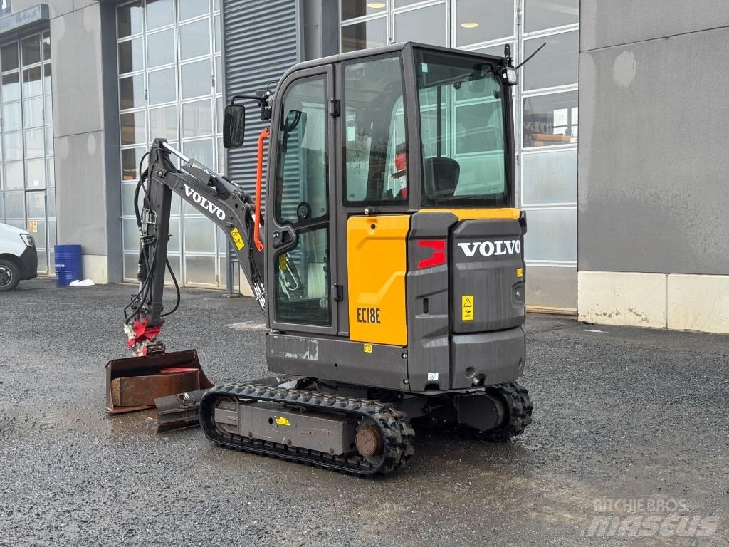 Volvo EC 18 E 小型挖土機/掘鑿機<7t(小型挖掘機)
