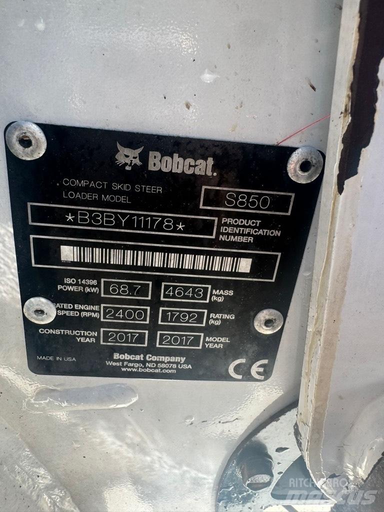 Bobcat S 850 滑移轉向裝載機