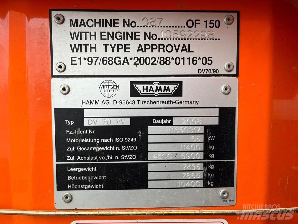 Hamm DV 70 VV 雙輪滾壓機