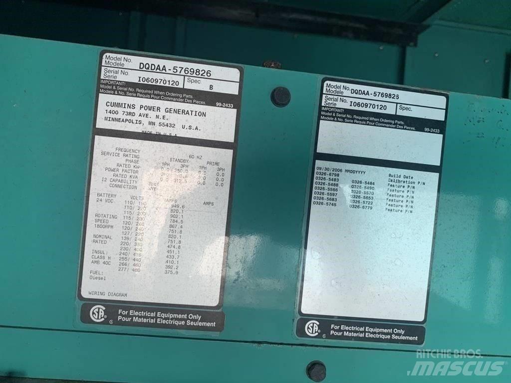 Cummins QSL9 柴油發電機