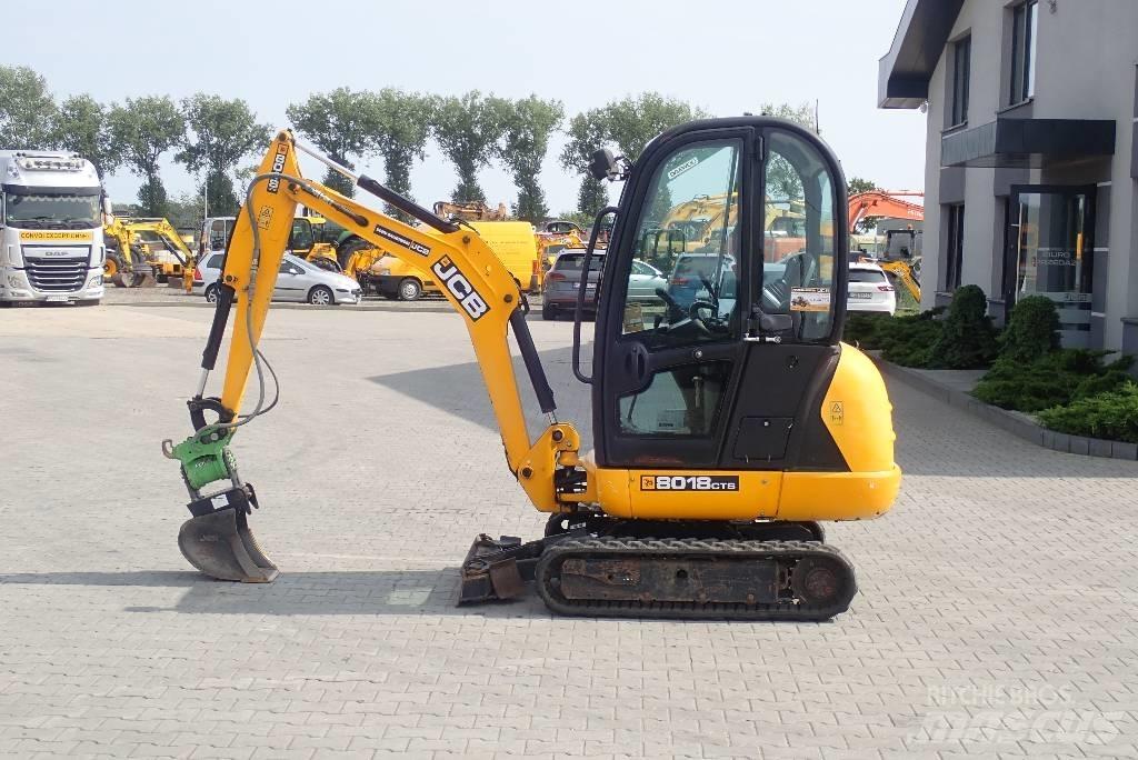 JCB 8018 CTS 小型挖土機/掘鑿機<7t(小型挖掘機)