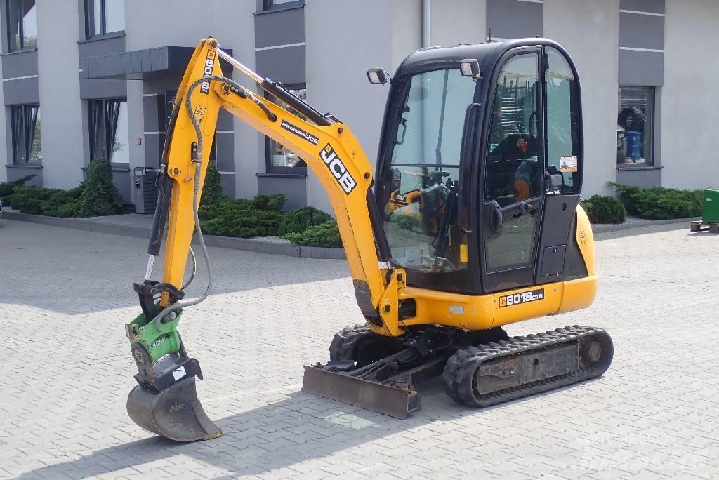 JCB 8018 CTS 小型挖土機/掘鑿機<7t(小型挖掘機)