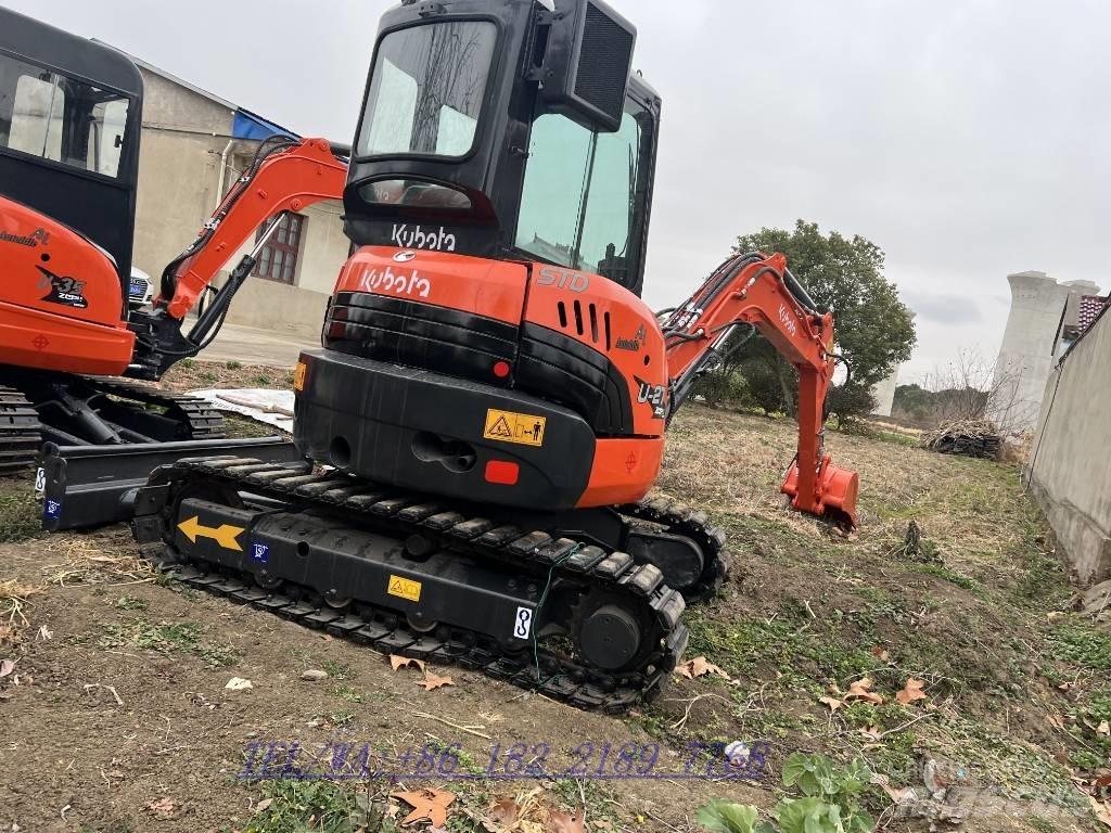 Kubota U 27 小型挖土機/掘鑿機<7t(小型挖掘機)