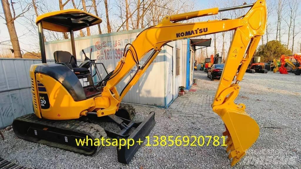 Komatsu PC 30 小型挖土機/掘鑿機<7t(小型挖掘機)