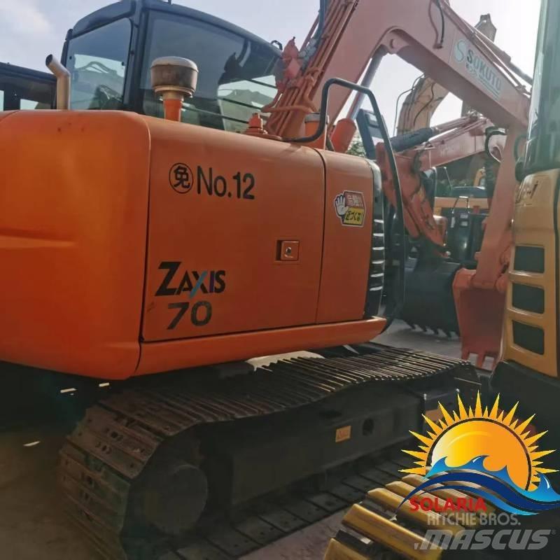 Hitachi ZX 70 小型挖土機/掘鑿機<7t(小型挖掘機)