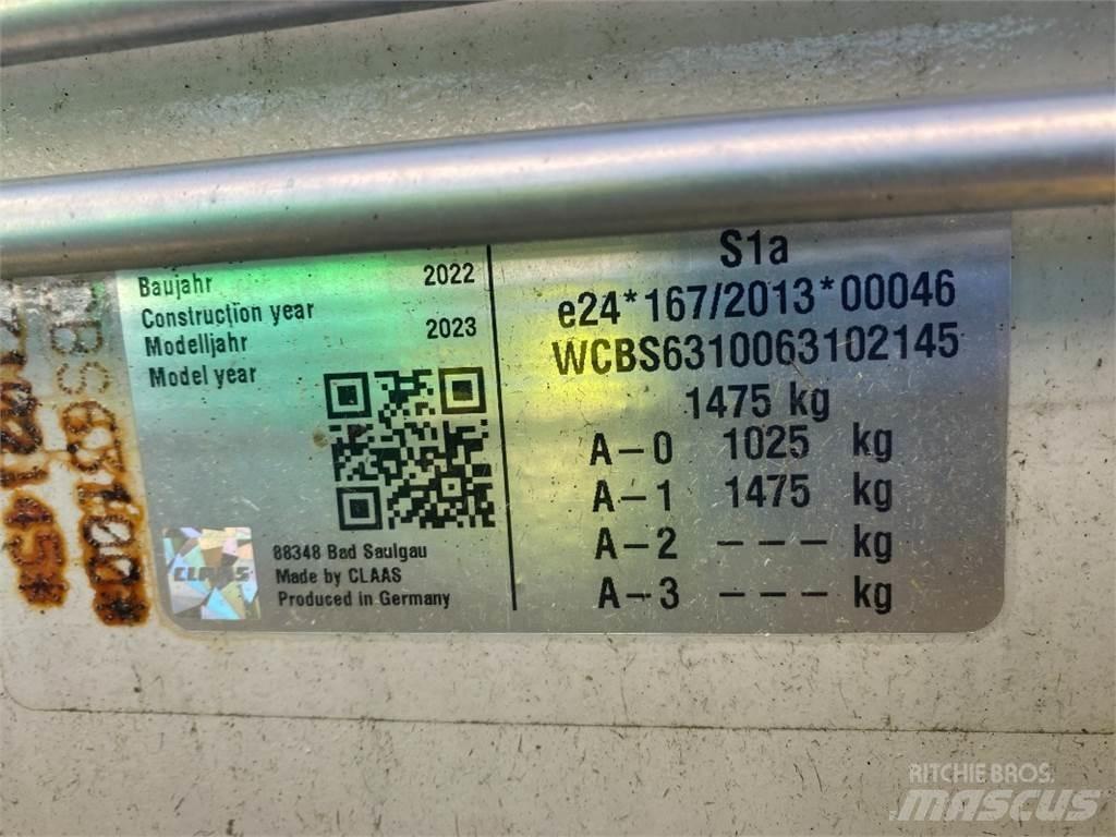 CLAAS VOLTO 1300 T 耙與翻草機
