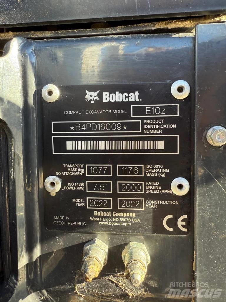 Bobcat E 10z 小型挖土機/掘鑿機<7t(小型挖掘機)