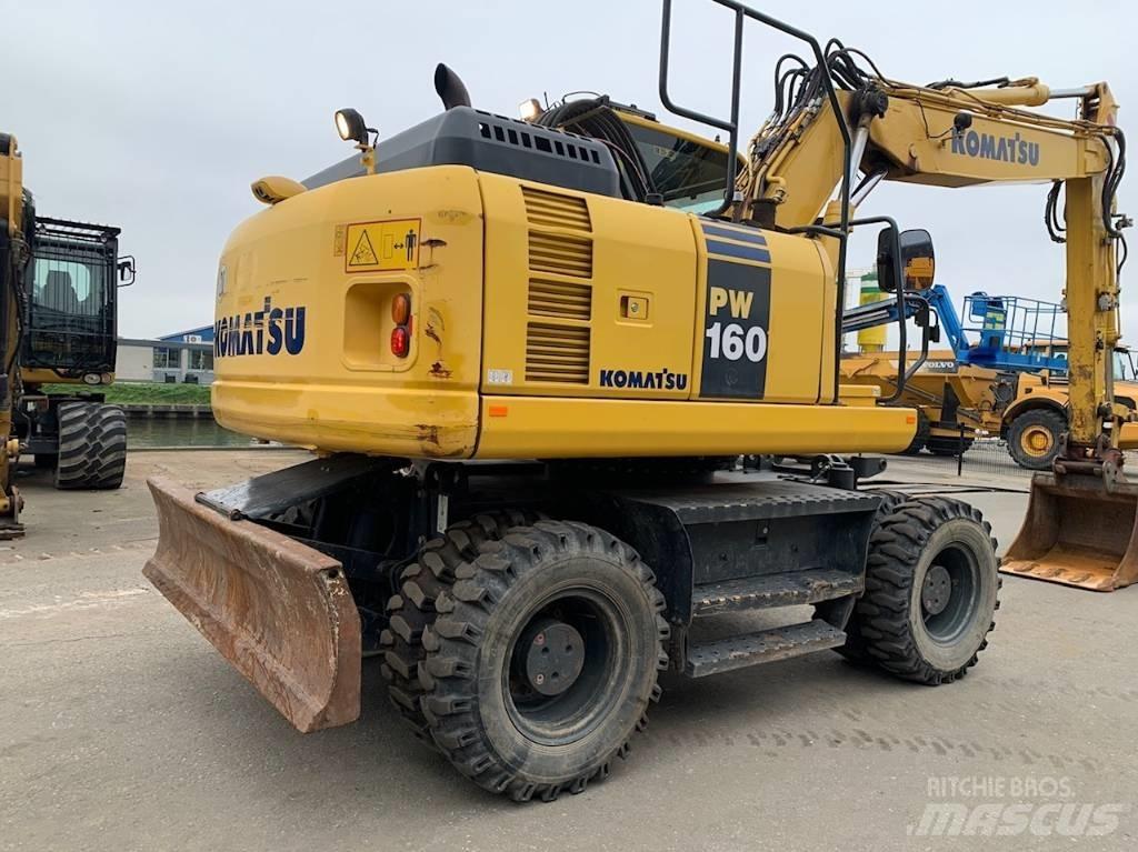 Komatsu PW160-8 旋轉式挖土機/掘鑿機/挖掘機