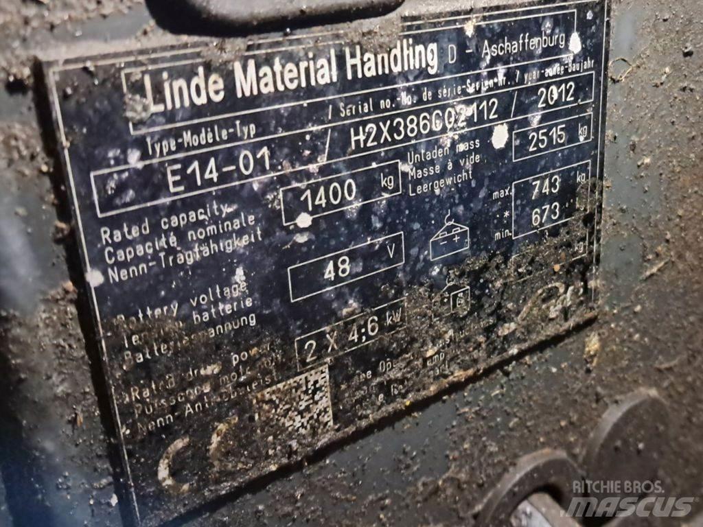 Linde E14-01 電動堆高機