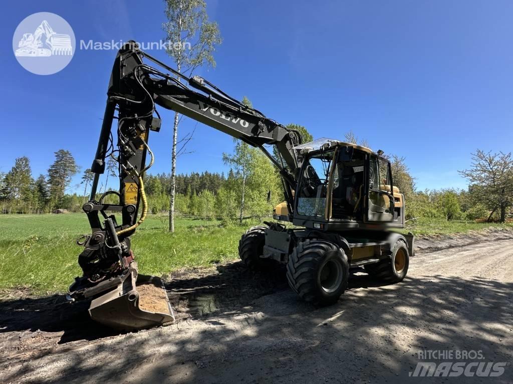 Volvo EW 140 D 旋轉式挖土機/掘鑿機/挖掘機