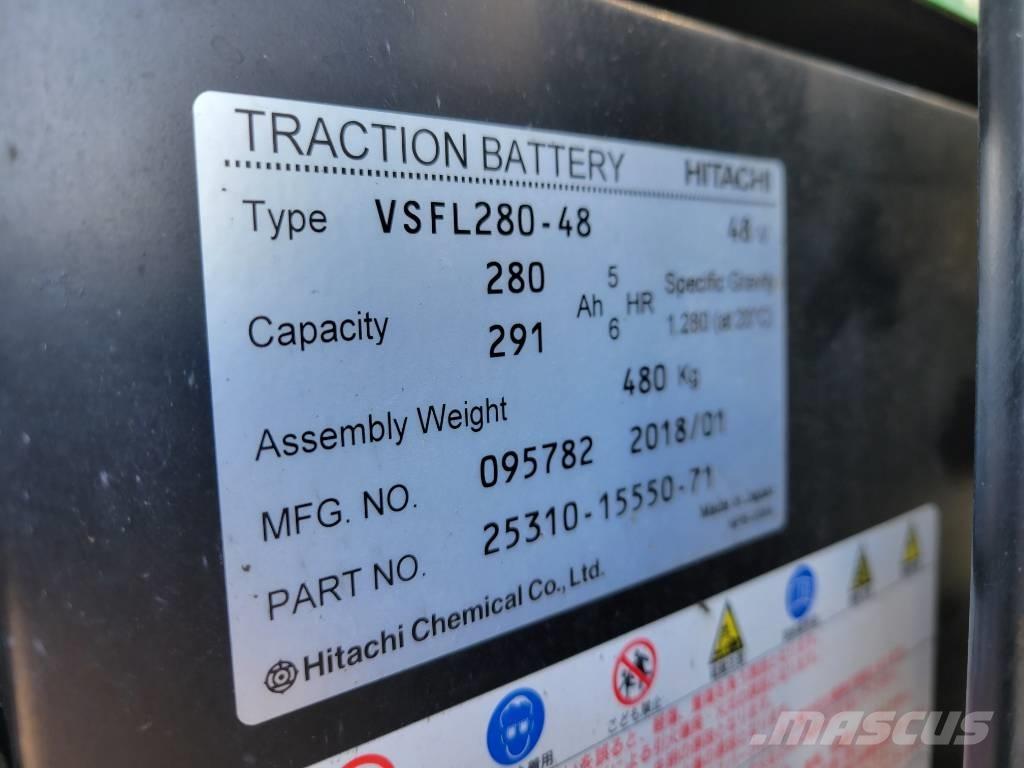 Toyota 8FBRS15 電動堆高機
