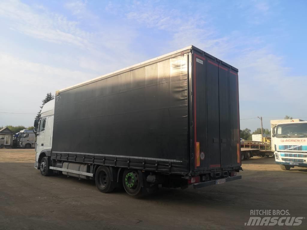 DAF XF 480 6x2 Jumbo 篷布卡車