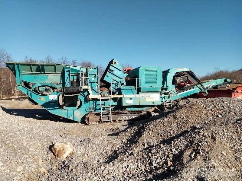 Terex pegson XH320 移動式壓碎機