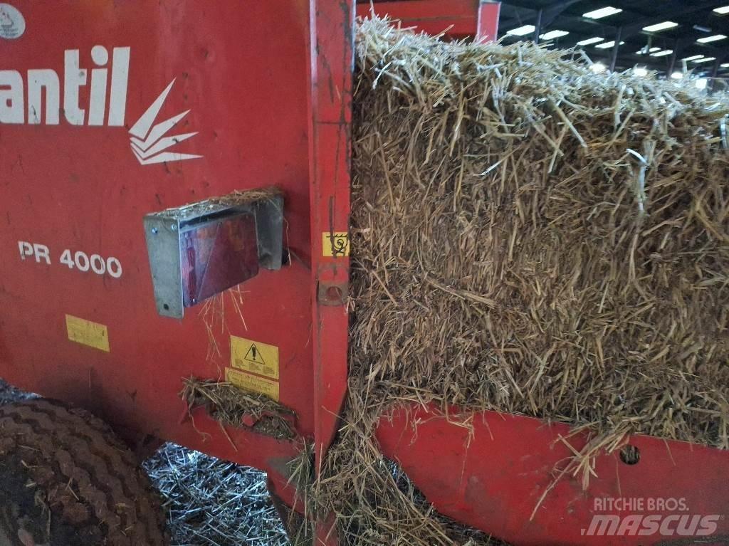 Jeantil Pr4000 草捆撕碎機、切割機、拆袋機