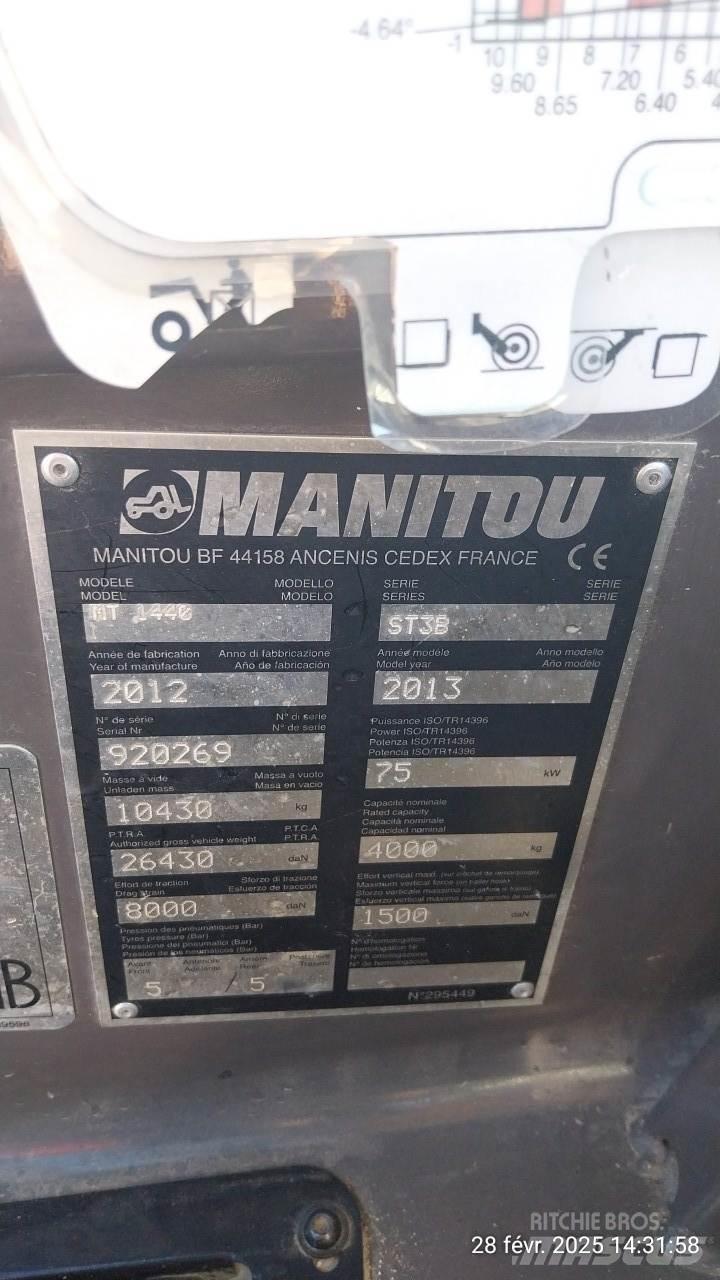 Manitou MT1440 伸縮臂操作車
