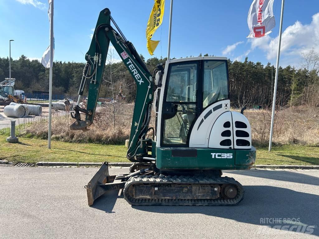Terex TC 35 小型挖土機/掘鑿機<7t(小型挖掘機)
