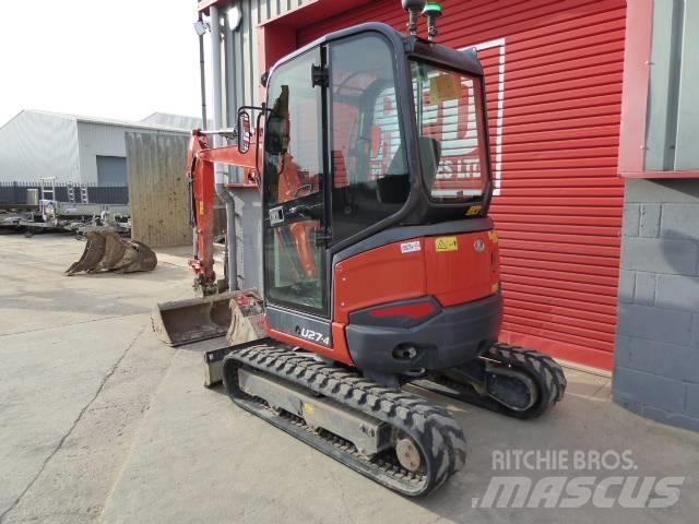 Kubota U 27-4 小型挖土機/掘鑿機<7t(小型挖掘機)