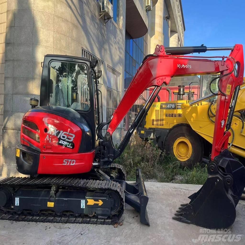 Kubota KX 163 小型挖土機/掘鑿機<7t(小型挖掘機)