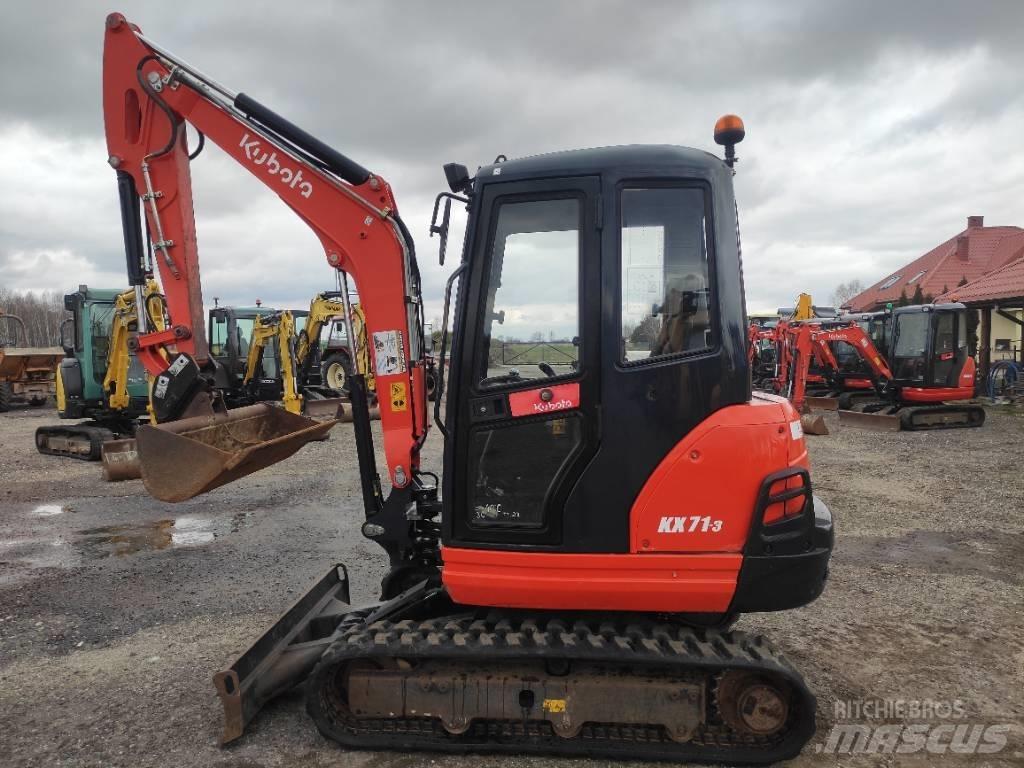 Kubota KX 71-3 小型挖土機/掘鑿機<7t(小型挖掘機)