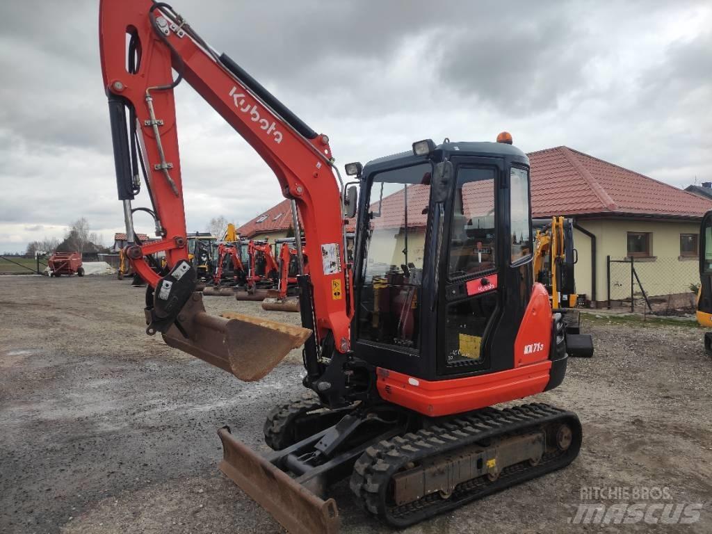 Kubota KX 71-3 小型挖土機/掘鑿機<7t(小型挖掘機)