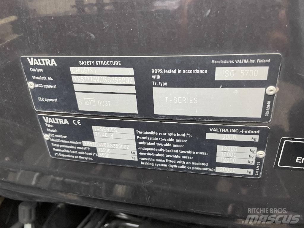 Valtra T 174 曳引機