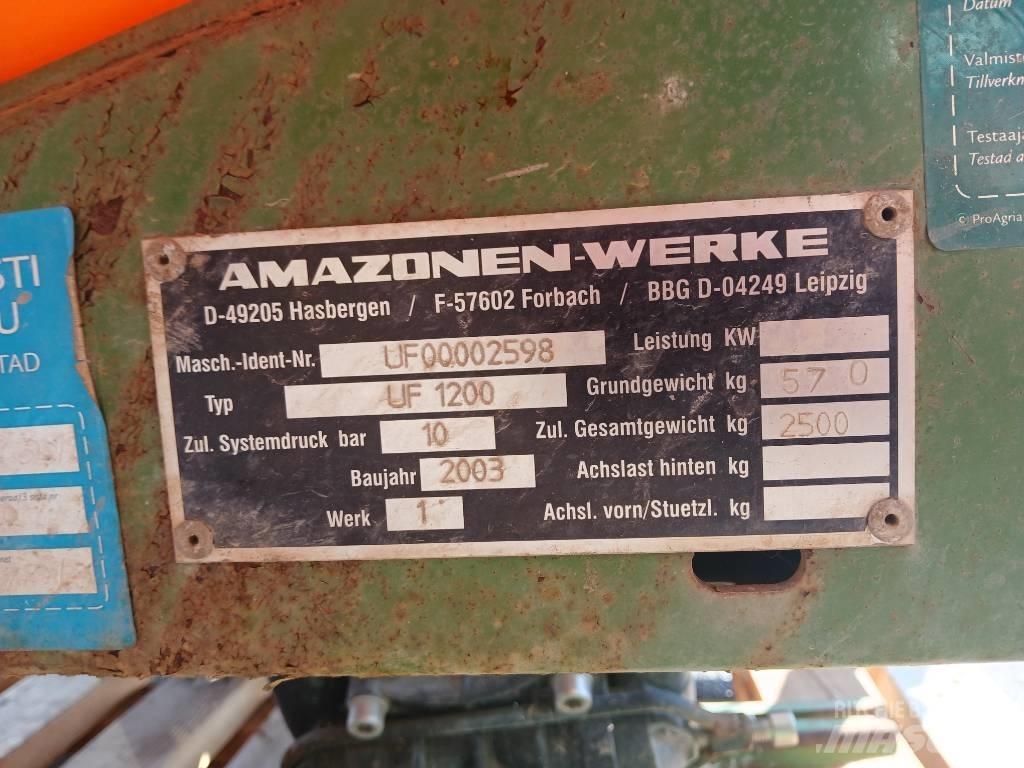 Amazone UF 1200 15m 承載式噴霧機