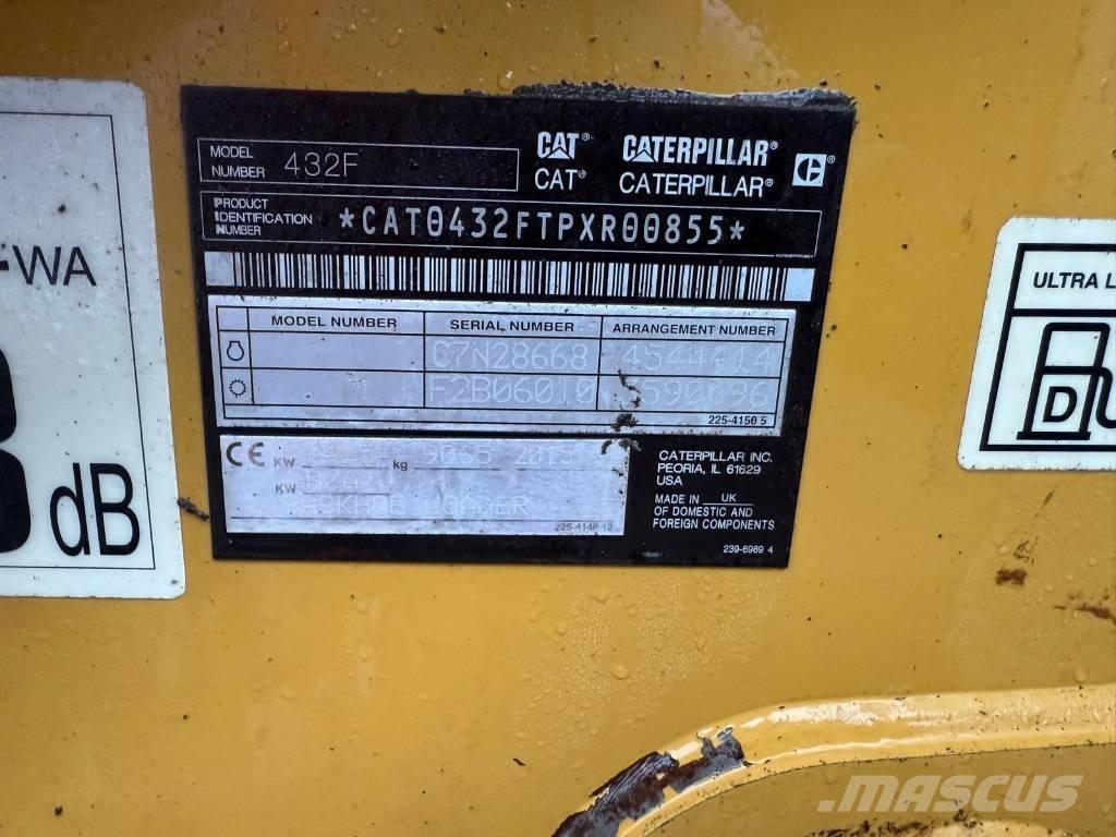 CAT 432 F 反鏟裝載機