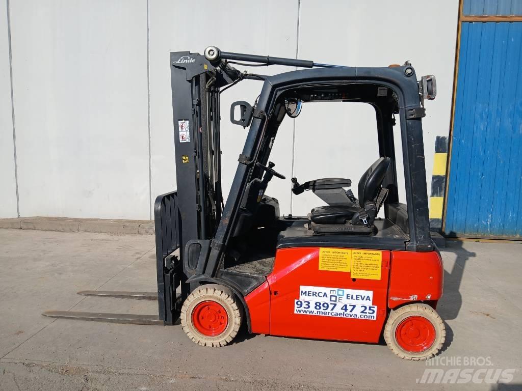 Linde E16P-01 電動堆高機