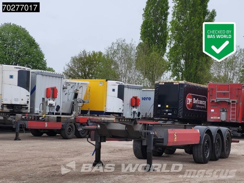 Van Hool 3 axles 貨櫃框架半拖車